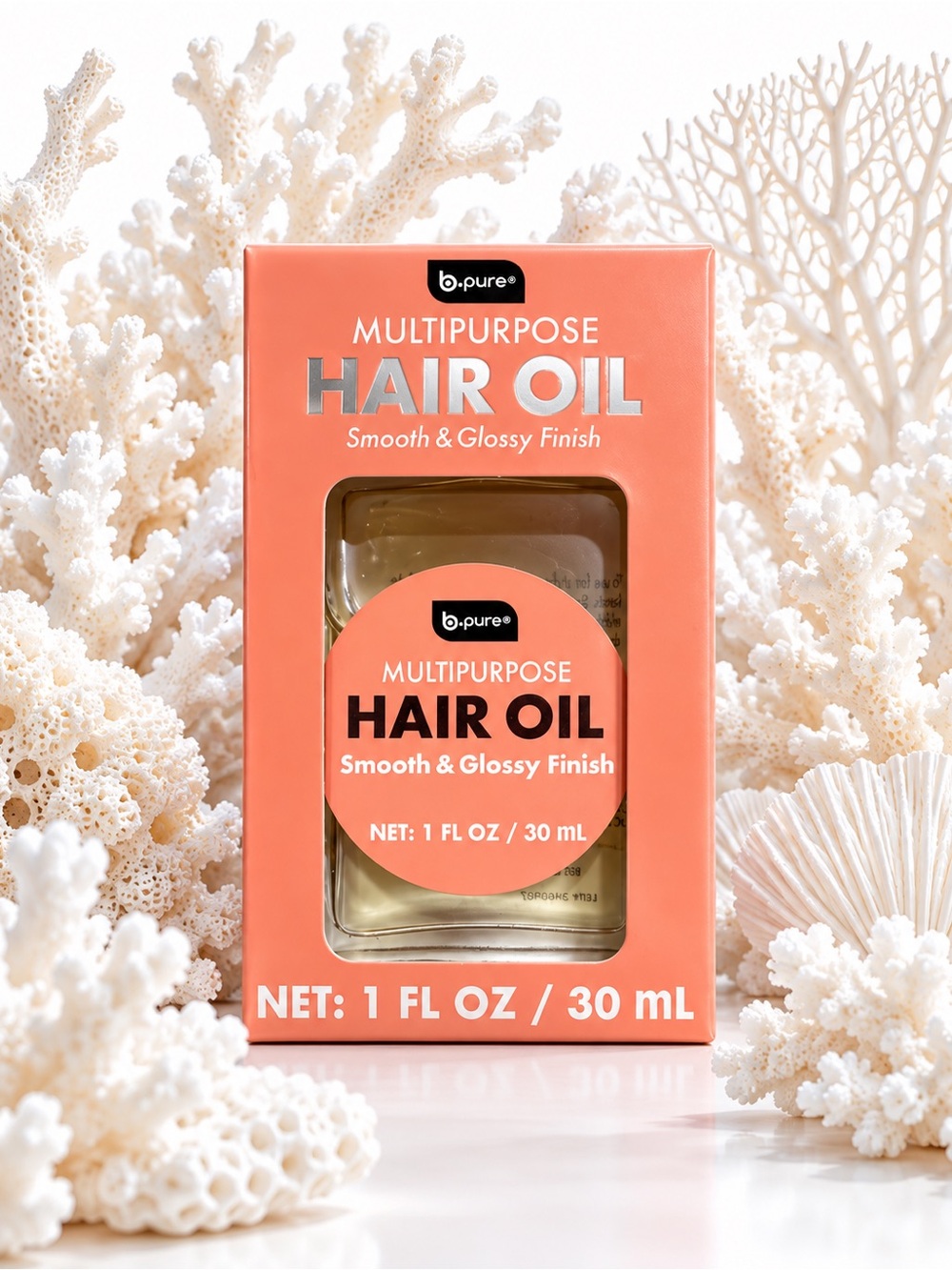 Multipurpose Hair Oil - Coral